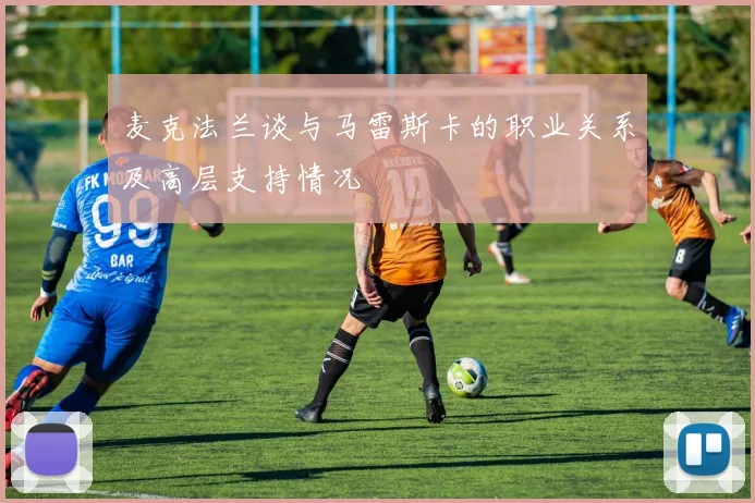 麦克法兰谈与马雷斯卡的职业关系及高层支持情况